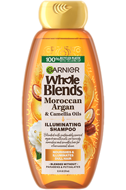 Front view of Illuminating Shampoo with Moroccan, Argan, and Camellia Oils Extracts